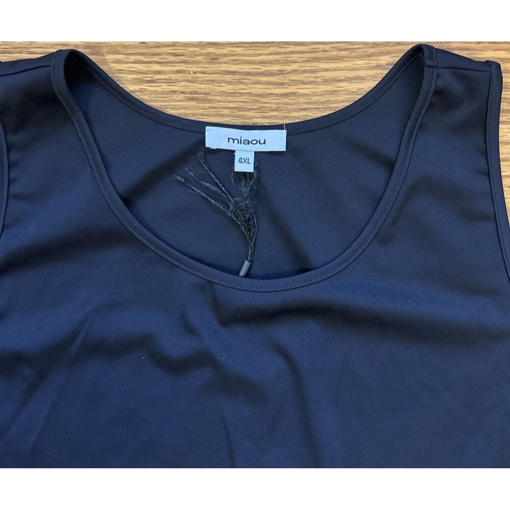 Miaou Jinx Tank Top Sz. 4XL Black Sleeveless Stretchy BodyCon New with Tags - Picture 5 of 15